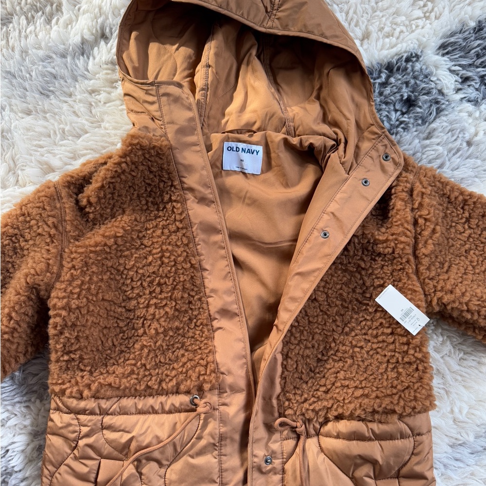 Cozy Brown Sherpa Jacket - Picture 5 of 7